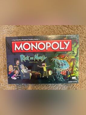 Rick and Morty Monopoly Edition Board Gam